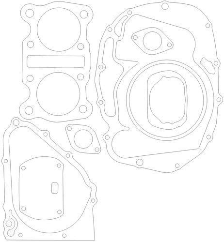 Honda cl360 gasket - gasket, a